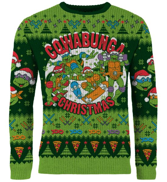 Teenage Mutant Ninja Turtles: Cowabunga Ugly Christmas Sweater/Jumper