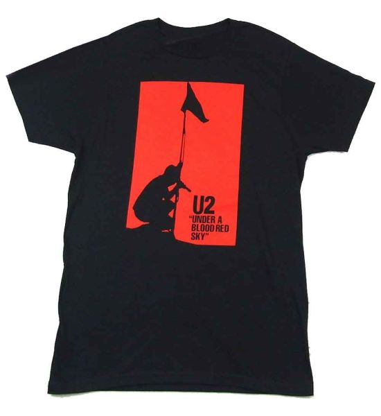 U2: Blood Red Sky - Black T-Shirt