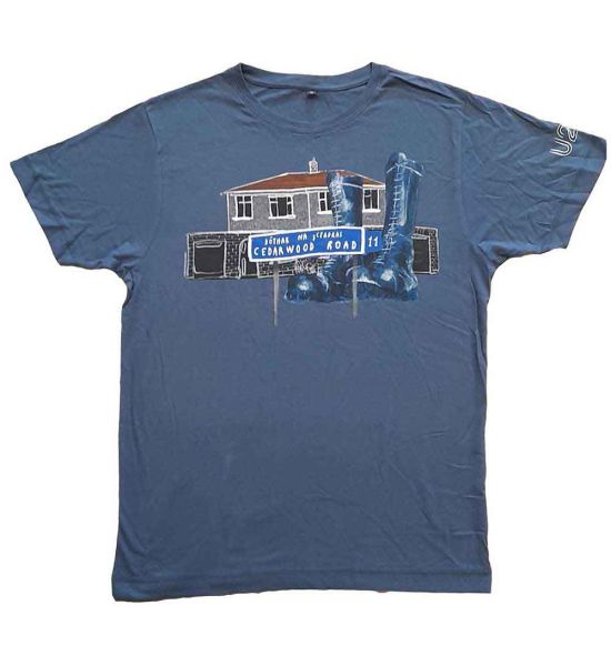 U2: Cedar Wood Road - Denim Blue T-Shirt