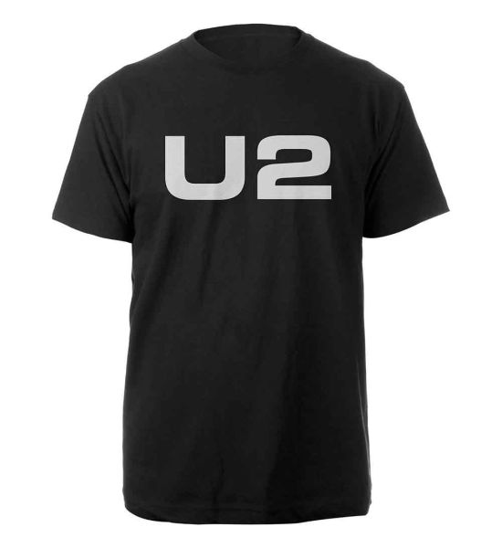 U2: Logo - Black T-Shirt