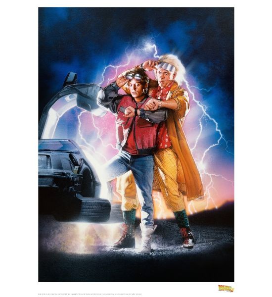 Back To The Future: Part II Film Poster Art Print Preorder