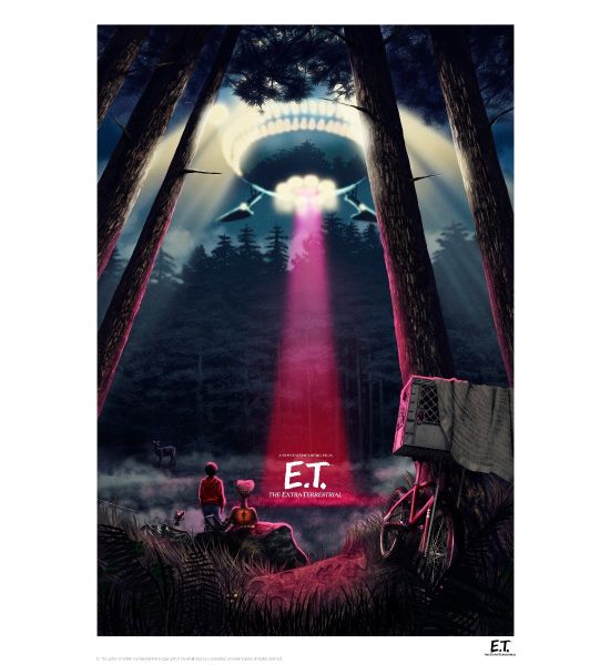 E.T.: Spaceship Limited Edition Art Print