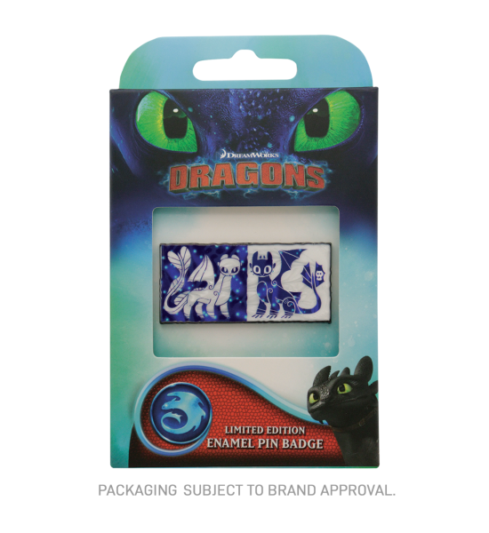 How to Train Your Dragon: Night & Light Fury Limited Edition Pin Badge