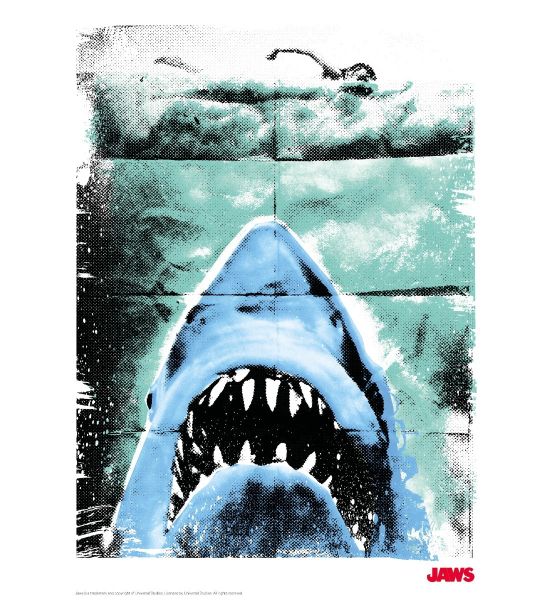 Jaws: Wood Effect Limited Edition Art Print