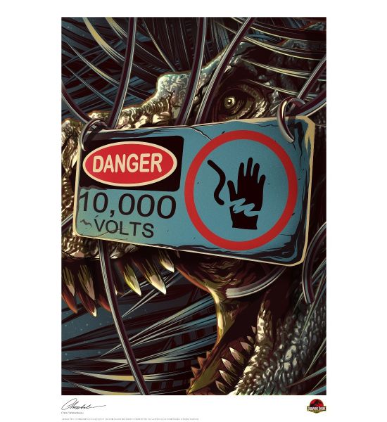 Jurassic Park: Danger Limited Edition Art Print Preorder