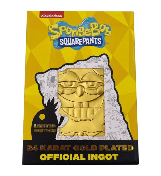 Spongebob Squarepants: 24k Gold Plated Limited Edition Ingot