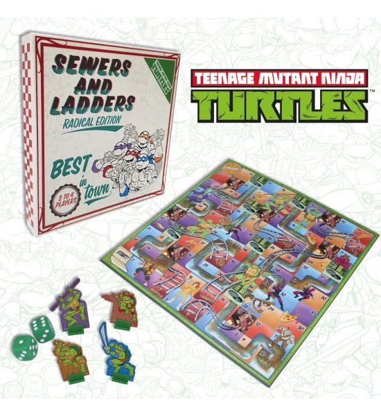 Teenage Mutant Ninja Turtles: Sewers & Ladders Board Game