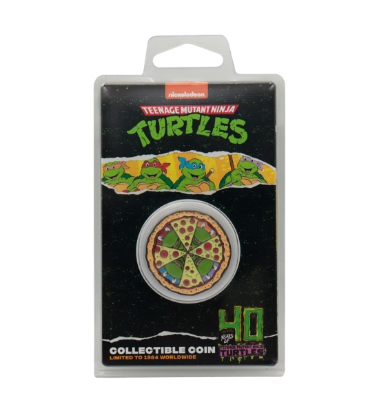 Teenage Mutant Ninja Turtles: Limited Edition 40th Anniversary Collectible Coin Preorder