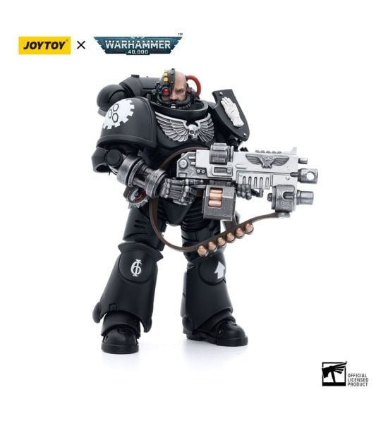 Warhammer 40,000: JoyToy Figure - Brother Ignar Iron Hands Intercessors (1/18 scale) (12cm)