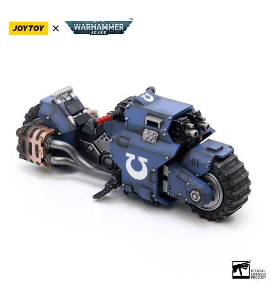 Warhammer 40,000: JoyToy Figure - Ultramarines Outrider Bike (1/18 scale) Vehicle (22cm)