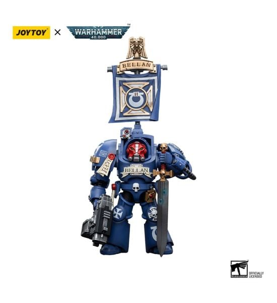 Warhammer 40,000: JoyToy Figure - Ultramarines Terminators Sergeant Bellan (1/18 scale) (12cm) Preorder