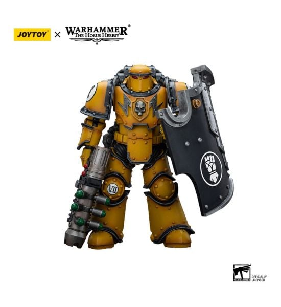 Warhammer: JoyToy Figure - Imperial Fists Legion MkIII Breacher Squad Legion Breacher with Graviton Gun (1/18 scale) (12cm) Preorder