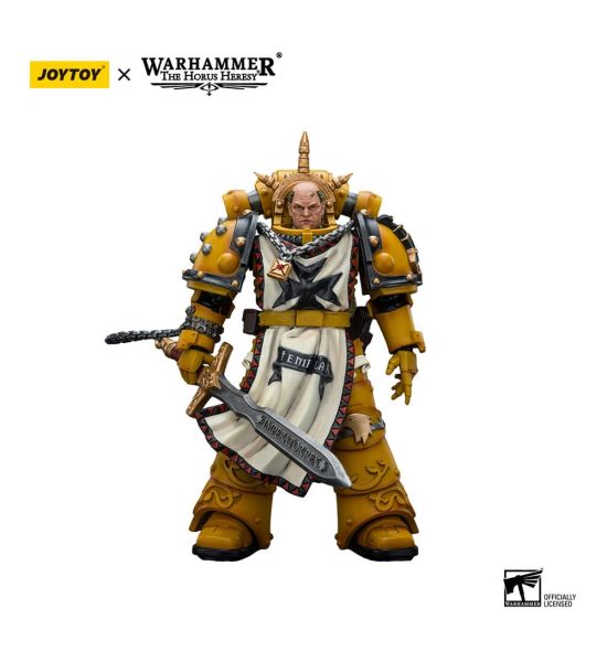 Warhammer: JoyToy Figure - Sigismund, First Captain of the Imperial Fists (1/18 scale) (12cm)