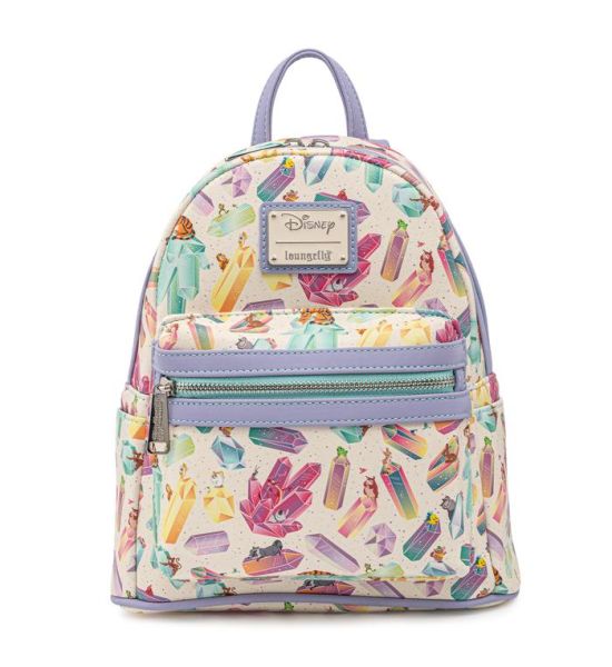 Loungefly Disney: Crystal Sidekicks All Over Print Mini Backpack