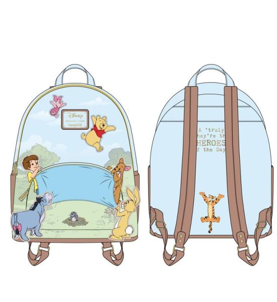 Winnie The Pooh: 95th Anniversary Celebration Toss Loungefly Mini Backpack