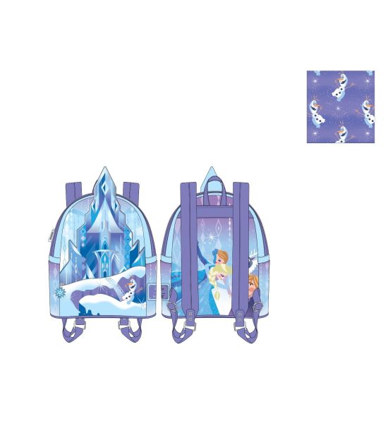 Frozen: Princess Castle Loungefly Mini Backpack