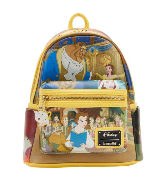 Loungefly Beauty and the Beast: Princess Scenes Mini Backpack