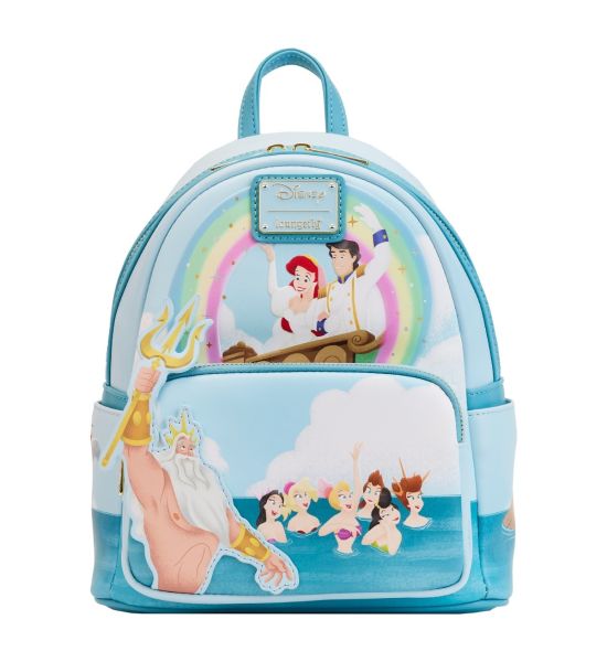 The Little Mermaid: Triton's Gift Loungefly Mini Backpack