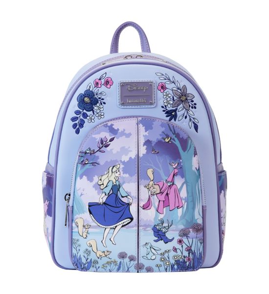 Loungefly Sleeping Beauty: 65th Anniversary Scene Mini Backpack