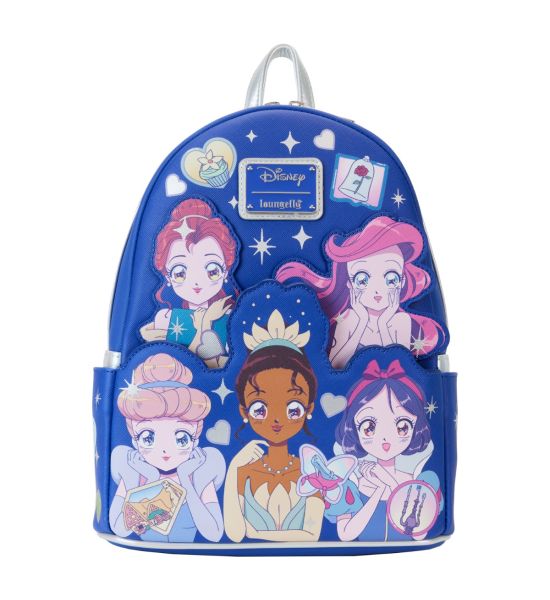 Loungefly: Disney Princess Manga Style Mini Backpack