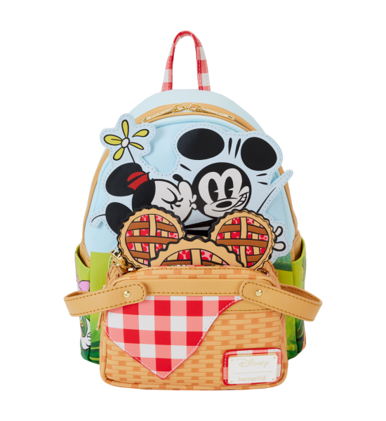 Loungefly: Disney Mickey And Friends Picnic Mini Backpack Preorder