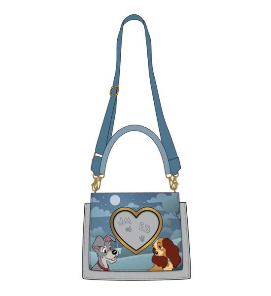 Lady and the Tramp: Wet Cement Loungefly Crossbody Bag