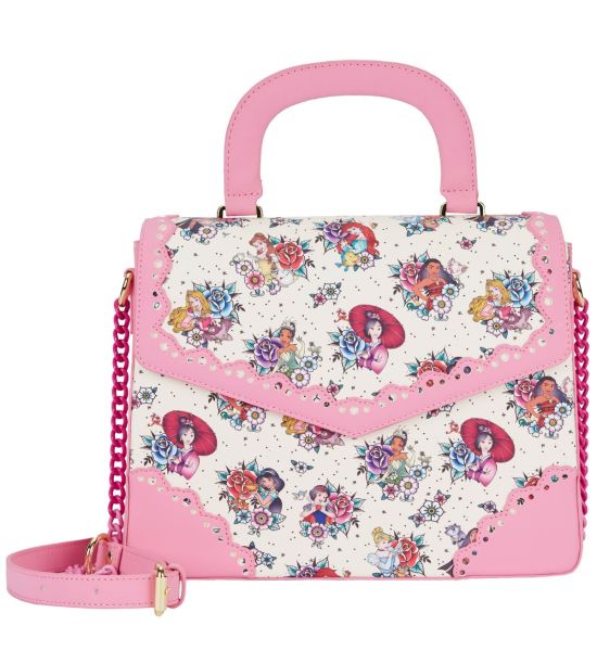 Disney: Princess Tattoo Loungefly Crossbody Bag