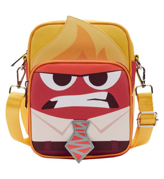 Loungefly Inside Out: Anger Cosplay Passport Bag