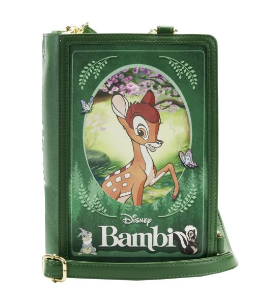 Bambi: Classic Books Convertible Loungefly Crossbody Bag