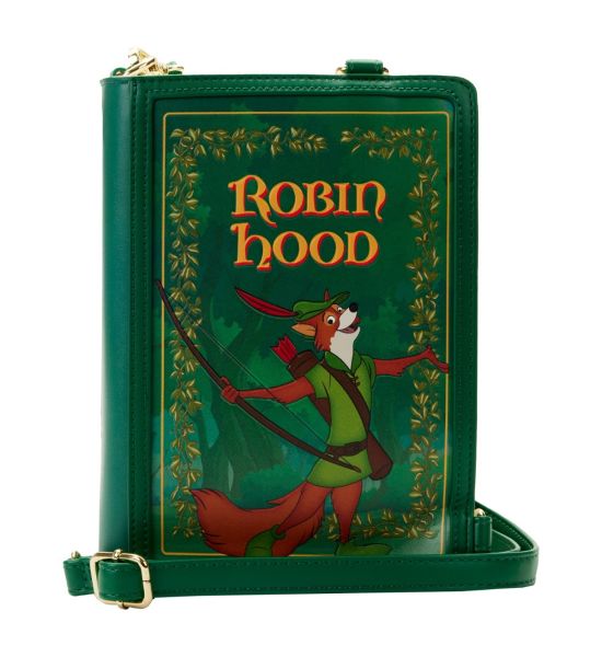 Robin Hood: Classic Books Convertible Loungefly Crossbody Bag