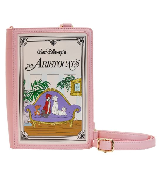 The Aristocats: Classic Books Convertible Loungefly Crossbody Bag