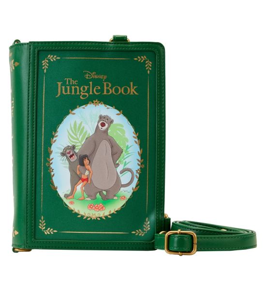 Loungefly Jungle Book: Classic Books Convertible Crossbody Bag