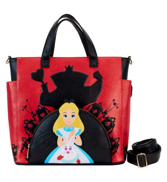 Loungefly Alice In Wonderland: Villains Convertible Crossbody Bag