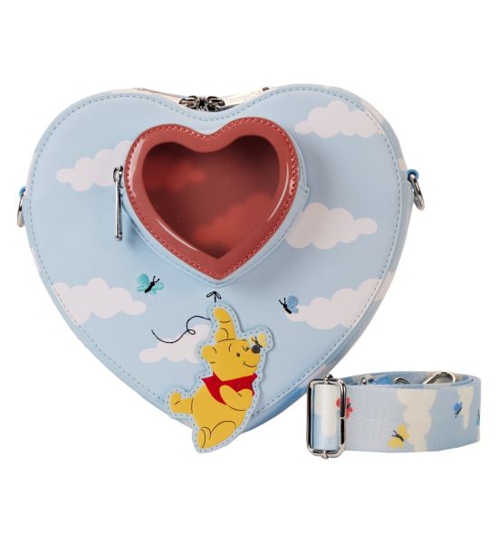 Loungefly Winnie The Pooh: Balloons Heart Crossbody Bag