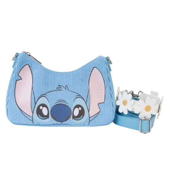 Loungefly: Disney Lilo and Stitch Springtime Stitch Daisy Handle Crossbody Bag