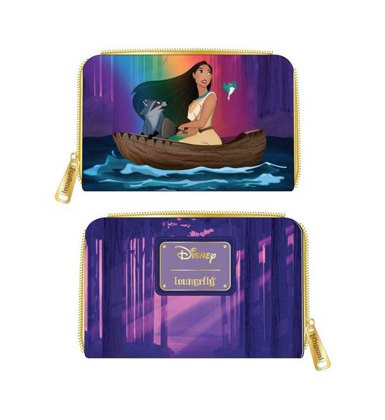 Pocahontas: Just Around The River Bend Loungefly Zip Around Purse