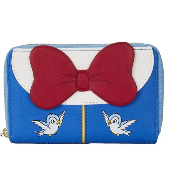 Loungefly Snow White: Cosplay Bow Zip Around Purse