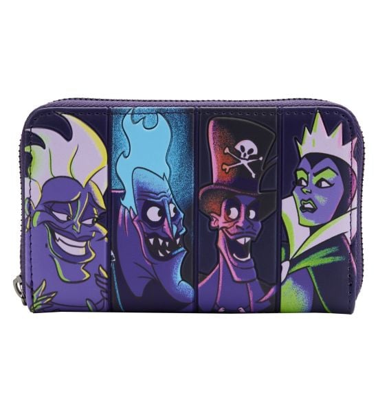 Loungefly Villains: In The Dark Zip Around Wallet