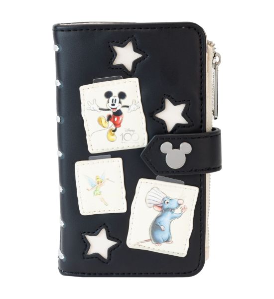 Loungefly Disney: 100th Anniversary Sketchbook Flap Wallet