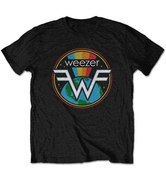 Weezer: Symbol Logo - Black T-Shirt