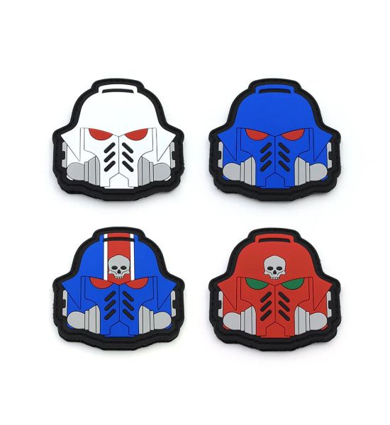 Warhammer 40,000: Space Marine Helmet Patch Set