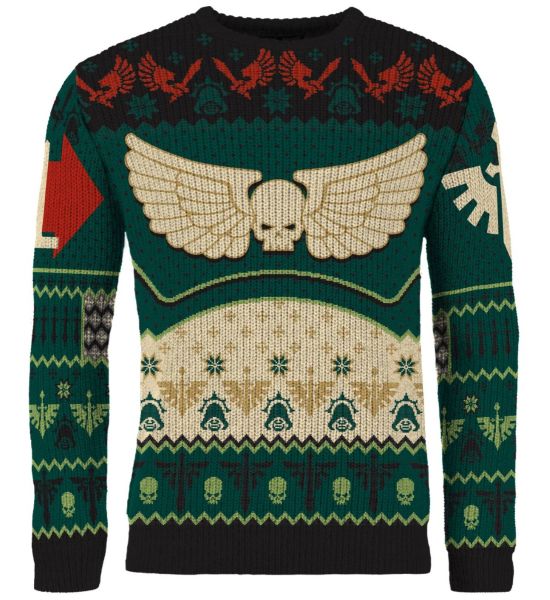 Warhammer 40,000: Grim Tidings Dark Angels Christmas Sweater