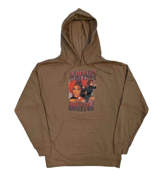 Whitney Houston: 90s Homage - Sand Pullover Hoodie