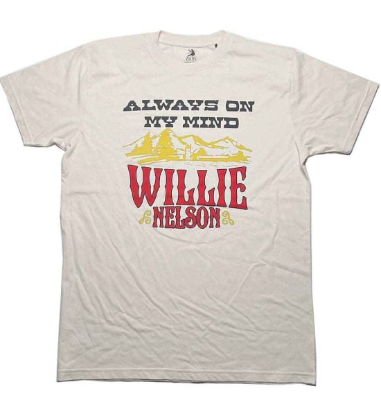 Willie Nelson: Always On My Mind - Natural T-Shirt