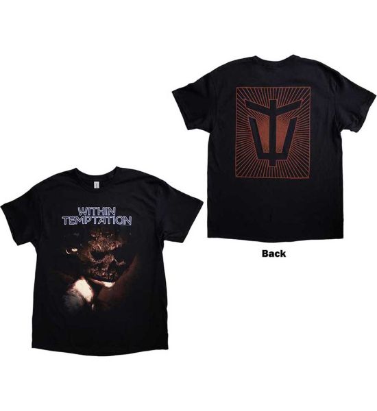 Within Temptation: Bleed Out Single (Back Print) - Black T-Shirt