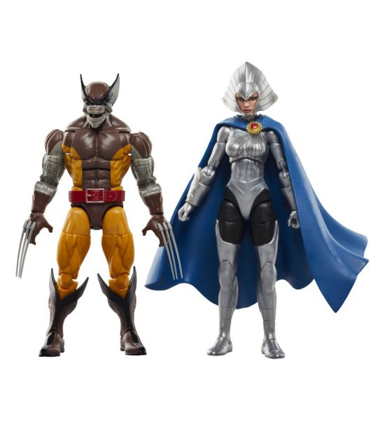 Wolverine: Wolverine & Lilandra Neramani 50th Anniversary Marvel Legends Action Figure 2-Pack (15cm) Preorder