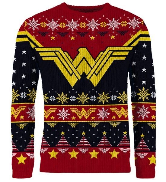 Wonder Woman: The Most Wonder-ful Time Of The Year Ugly Christmas Sweater