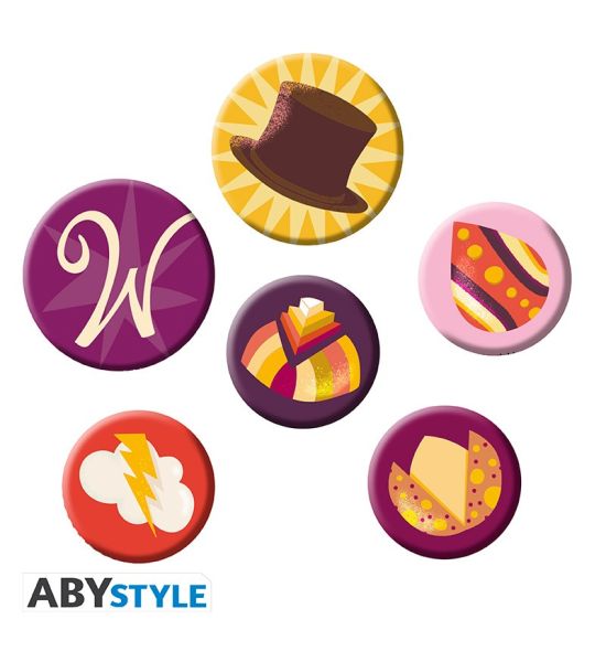 Wonka: Candies Badge Pack Preorder