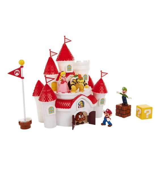 World of Nintendo: Super Mario Mushroom Kingdom Castle Deluxe Playset