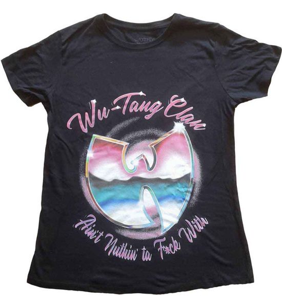 Wu-Tang Clan: Ain't Nuthing Ta F' Wit - Ladies Black T-Shirt